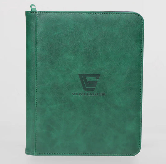 Gemloader: Premium Toploader Fit Collector's Binder [112 pockets 2X2]