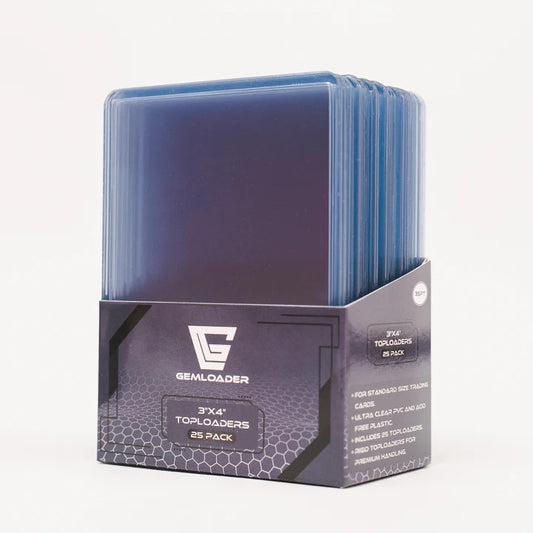Gemloader: 3''X4'' Toploaders Ultra-Clear and Seamless 35PT (25 Pack) (Transparent of In kleur)