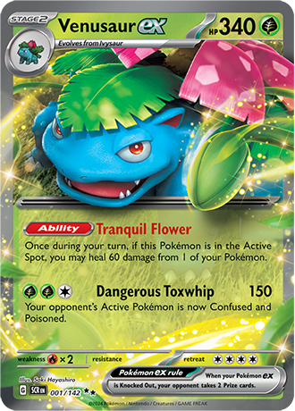 Venusaur Ex #001/142